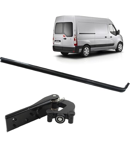 3 Roulettes Porte Latérale Compatibles Pour Master 3, Movano B, Nissan NV400 (à Partir De 2010) Galets De Porte Coulissante – Guide HAUT - MILIEU - BAS De Porte