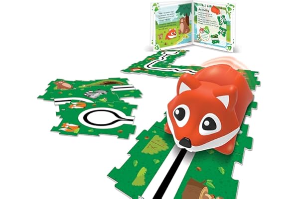 Learning Resources Renard Scrambles à Programmer Go Pets, STEM, Jouet d’Initiation à la Programmation, Animal interactif, à partir de 4 Ans