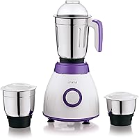 Croma 500W Mixer Grinder with 3 Stainless Steel Leak-proof Jars, 3 speed & Pulse function, 2 years warranty (CRAK4184…
