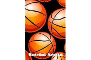 Basketball Notebook: 100 Lined Pages,6x9 inches,perfect for gift,to sketch,a new diary,ideas book,notepad or to write your thoughts,jokes,Pocket Journal,inspiring quotes.