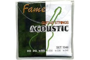 Fame A-Guitar Strings,10-46 round wound - Struna do gitary akustycznej
