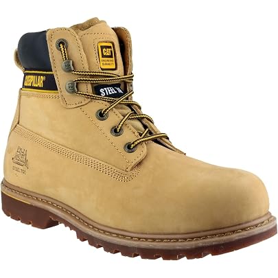 Stivali Lavoro Caterpillar Utilize WP Alloy – Sabbia, Puntera In Lega, Impermeabili, EH, Taglie 8.5-13 D - 4
