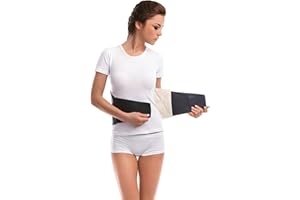 TOROS-GROUP Ogrzewający, wełniany pas na odcinek lędźwiowy kręgosłupa, rozmiar Medium