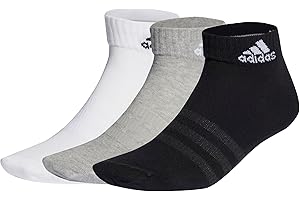 adidas Unisex - Bambini e ragazzi Thin and Light Ankle Socks 3 Pairs