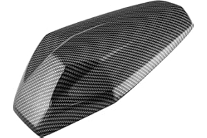 Lorababer Motorrad Soziusabdeckung Sitzkappe Verkleidung Heckabdeckung Rücksitzbezug für ZH2 Z H2 SE 2020-2024 Z900 Z 900 2017 2018 2019 2020 2021 2022 2023 2024, Schwarz (Kohlefaser)