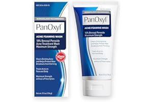 FRDYEYDJ Acne Foaming Wash, nettoyant pour le visage doux pour le nettoyage des pores profonds, nettoyant pour le visage en profondeur, huile des pores, protection solaire minérale pour l'acné sensible et tous