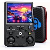 Genzo Consola Portatil Retro R36 Pro 2026 con m&aacute;s de 22.000 Juegos y 128 GB - 30 Emuladores -Pantalla HD IPS de 3.5' - Bateri