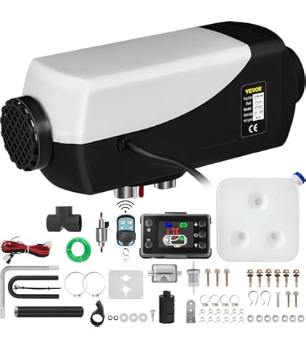 Riscaldatore Ad Aria Diesel 12V Da 2KW/5KW/8KW Con Telecomando LCD - Per Camion, Barche E Auto - Foto 3