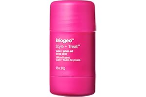 Briogeo Style + Treat™ Yuzu + Plum Oil Hair Styling Sleek Stick, Vegan Wax Hair Stick, Non-Greasy, 15g