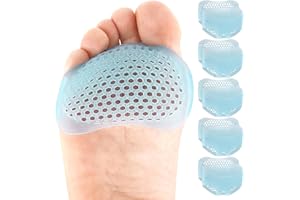 YNR Mittelfußpolster für Fußpolster, 5 Paar, lindern Schmerzen bei Metatarsalgie, Neuroma, Atrophie