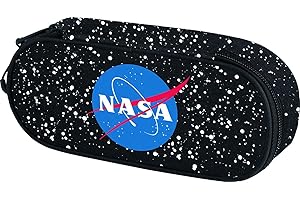 Baagl Piórnik dla chłopców – piórnik na przybory piśmiennicze – piórnik szkolny, dla dzieci, piórnik do szkoły (NASA)