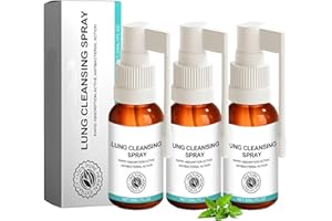 BYHSOEP 3 Stück Lungenreinigung Spray, Lungenreinigungsspray Breathing, Lung Spray, Lungen-/Atemwegsreinigungsspray, Lungenreparaturspray zur Täglichen Anwendung