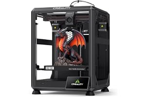 Creality K2 SE Kompakt stationär 3D-skrivare, flerfärgad utskrift med CFS, 500 mm/sek, automatisk utjämning, vibrationskontroll, storlek: 220 x 215 x 245 mm