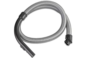 Swyp Saugschlauch für Miele Staubsauger (S8 / S8000-8999), Silber, PVC, 1,8 m, mit Handgriff und Geräteanschluß, Schieberegler für Saugkraftregulierung, Originalverpackt, Einzelschlauch