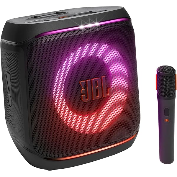 Custodia Protettiva Rigida Per JBL PartyBox - Impermeabile, Con Tasche Per Cavi E Microfono, Design Con Finestra