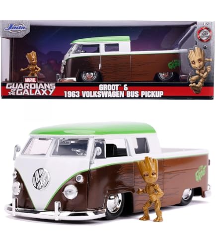 Jada Toys - Voiture miniature en métal Wednesday Beetle avec figurine Wednesday Addams en métal, 1:24, portes ouvrables, 19 cm, pour les fans et les enfants à partir de 8 ans