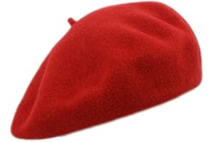 MELEGARI Berretto Basco Donna | 100% Lana | Margie Beret | Made in EU