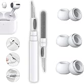 EWEC Pro ve Pro 2.Nesil Uyumlu Anc Delikli Silikon Kulaklık U&ccedil;ları (S,M,L) ve 3'&uuml; 1 Arada Bluetooth Kulaklık Temizleme Kalemi