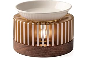 ‎IWOOHOME Duftlampe Teelicht | als Stövchen verwendet werden kann | duftöl lampe | Erstaunlicher nächtlicher Effekt | Duftlampe Ambiente aus eloxiertem Aluminium | Aromalampe | Aroma Diffuser(ein Roségoldes)