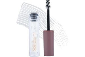 SS DOUBLE S BEAUTY SS| Double S Beauty - Fijador de Cejas Transparente | Gel Cejas Fijación Suave, Flexible y Ultra Cómoda | Pantenol + Aloe Vera + Agua de Té Verde | Gel Fijador Cejas Efecto Inmediato 100% Natural