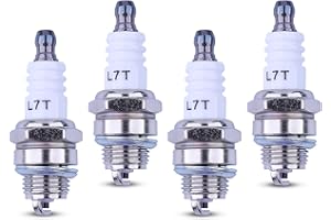Gubeter Candela di accensione a due tempi L7T/BPMR7A incorporata, per parti di accensione NGK, per NGK BPMR7A 4626 Bosch WSR6F, per rj19lm bosch r10 ts420 candela di accensione