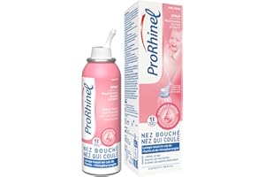 Prorhinel Spray Nasal Pour Nez Bouché, Nez Qui Coule, Nez Congestionné Nourrissons et Jeunes Enfants, 100ml