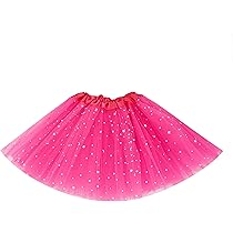 Tüllrock Mädchen Mit Glitzersterne - Ballettrock Prinzessin Karneval Kostüm