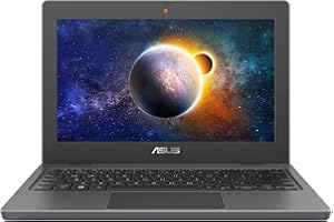 ASUS BR1100 Laptop, 11.6" (29.46cm) HD Anti-Glare Display, Intel Celeron N4500, 8GB RAM, 128GB SSD, MIL-STD 810H Durability, 