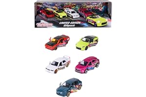 Majorette - Giftpack SL 11 5Pcs - Coffret de 5 véhciules Dont 2 exclusifs - Edition limitée Graffitis - 212054039
