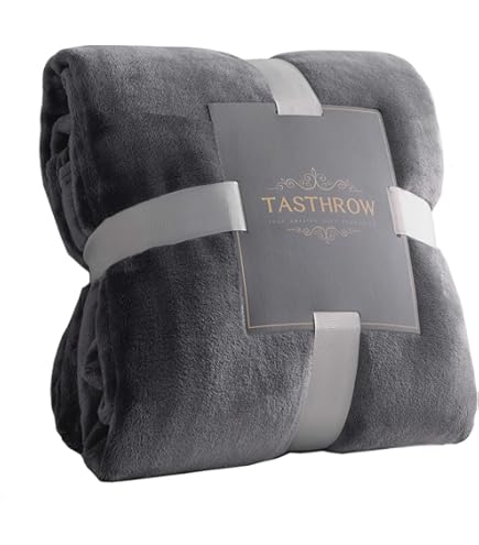Couverture polaire TOISON D'OR - Poleco - 220x240cm - Acier - Maison