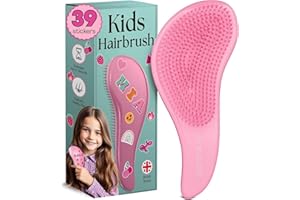 Cepillo de Pelo Desenredante Para Cabello Mojado, Seco, Fino, Grueso, Rizado - Mejor Cepillo Para Todo Tipo de Cabello - Regalo Ideal Para Mujeres y Niños ¡No Más Enredos! (rose) - Lily England