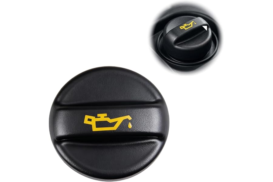 Engine Oil Filler Cap Leak Proof Seal Compatible for Peugeot 208 3008 508 Citroen C3 C4 Berlingo 1.5 1.6 BlueHDI Diesel Engines 1180.S5 9670015080 Replacement