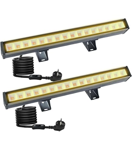 LEDKIA LED Wandfluter 18W – IP65, 4000K, 2900 Lumen, Verstellbar Für Innen & Außen