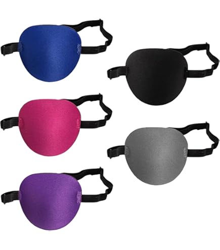 Cache-œil Pour Lunettes - 2 Pièces - Pour Enfants Et Adultes - Amblyopie, Strabisme - Confortable, Design Cartoon