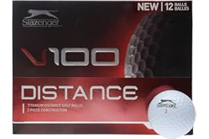 Slazenger V1 Distance Lot de 12 balles de golf unisexe