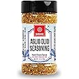 SARANZ Aglio Olio Mix Exotic Seasoning Ideal For Salads, Soups, Main Dishes, Pasta, Spaghetti, And Vegetables Dairy-Free, Gluten-Free, And Aromatic Vegan Seasonings-100 Grams Sprinkler Jar