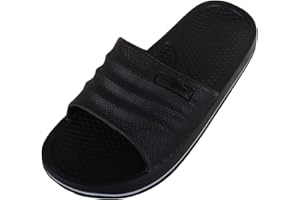 Absolute Footwear Mens Slip On Pool/Beach/Shower/Holiday Sandals/Flip Flops/Shoes