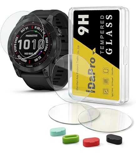2 Pezzi Pellicola Protettiva per Garmin Fenix 5 Plus (47 mm
