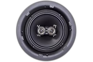 Cambridge Audio C165SS - Enceinte de Plafond avec Deux tweeters - Reproduit Un Son stéréo à partir d'un Seul Haut-Parleur - Bordure à Peindre