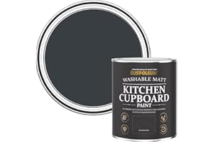 Rust-Oleum Grey Kitchen Cupboard Paint in Matt Finish - Anthracite (RAL 7016) 750ml