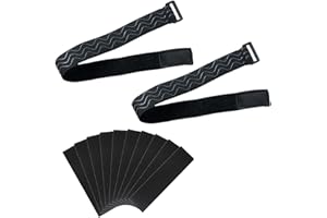 Mmgoqqt 2 Pcs Boot Straps, Adjustable Knee Boots Straps, Women Over-the-knee Boots Non Slip Straps with Fastener Invisible, Extra Plus 20 Pcs Gum Backing Tape Sticker Prevent boots From Falling