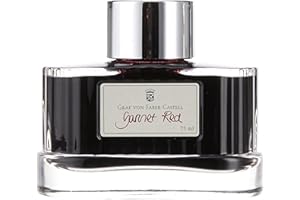 Graf von Faber-Castell - Bote de tinta para pluma, color granate