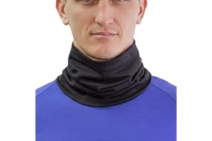 Brass Monkeys 100% Merino Wool Neck Warmer, New Zealand Made Snood for Men & Women