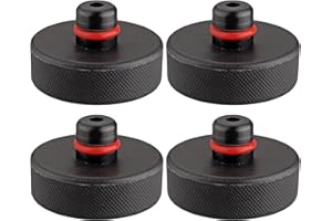 EYPINS Podkładka podnośnika do modelu Tesla 3/Y/X/S, 4 szt., trwałe, gumowe podkładki podnośnikowe z torbą do przechowywania pojazdów Tesla