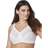 Glamorise Women's Full Figure MagicLift Wirefree Minimizer Support Bra #1003
