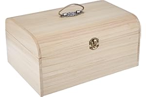 Rayher RAYHER coffret en bois avec des ornements antiques, 29,5 x 20,5 x 14cm, Beige