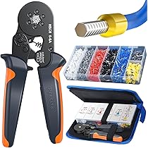 SOMELINE® Krimptang kabelschoenenset, 39 soorten (0,34 - 6 mm²), kabelschoenentang, voor kabelhulzen, krimptang, premium krimptang, krimptang, krimptang, krimptang, kabelschoentangset