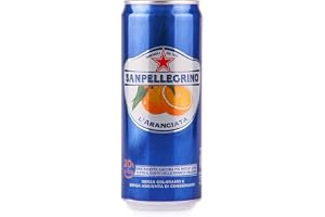 Aranciata burk 24 x 330 ml. - Sanpellegrino lemonad original