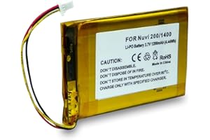 SMARDY Batterie ED38BD4251U20 Compatible avec Garmin Nüvi 200 200w 250 252w 260 270 465 465T 780 780T 785 785T 1400 1440 1450 1490 1490T 1690 1690T 2100 2100 XL XXL S812