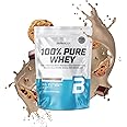 BioTechUSA 100% Pure Whey | Protein Powder with BCAA and Glutamine | Gluten-Free, Palm Oil Free | 21g Protein per Serving, 454 g, Cookies & Cream